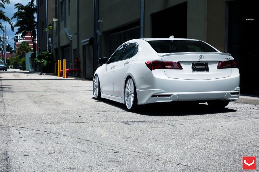  Acura TLX by Pembroke Pines on Vossen Wheels 2014 года  (фото 6 из 9)
